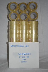 144 Rolls Clear 2ml Box Carton Sealing Tape 2×110 Yards 2″ x 110 Yards Per Roll