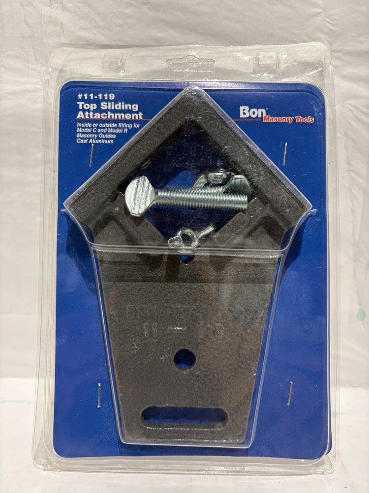 Bon 11-119 Top Sliding Attachment Cast Aluminum Hardware Included