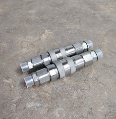 3/8 – DIN L10 & 3/8 BSPP – Flat Face Quick Connect Mini Excavator AGT Chinese