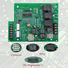 ICM288 Furnace Control Board Replacement for 62-24084-82 PCB1384-6A SPCB-2