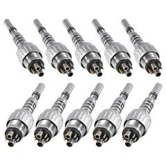 10x Dental LED Quick Coupler 6 Holes 360 Swivel fit KAVO Multiflex Lux handpiece