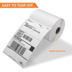 4”x6” Direct Thermal Shipping Blank Address Labels For Zebra 2844 Eltron ZP450