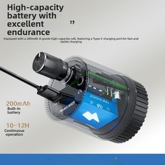 Compact Leak Detector for Home Plumbing with 60dB Sensitivity and Type C