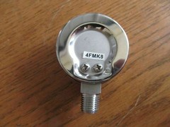 Stainless 2″ Air/Water etc. Pressure GAUGE 1/4″npt 0-160psi SS #4FMK8 (U-75)