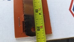 Sandvik Butcher Meat Bone Saw Chrome Steel Blade Sweden Vintage Replacement
