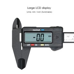 6″ 150mm Carbin Fiber Electronic Digital Vernier Caliper Micrometer Gauge LCD