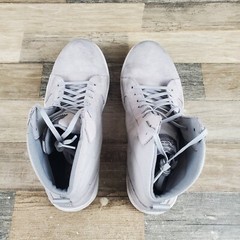 Timberland PRO Berkley Hi Work Shoes Sz Mens 11.5 Safety Toe Gray White