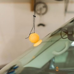 Single-Pack Garage Parking Guide Tennis Ball Car Stopper on a String Color: 1
