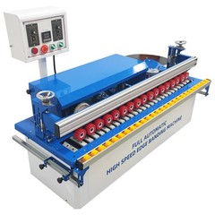 110V Automatic Edge Banding Machine Double-sided Trimming and Adhesive Coating
