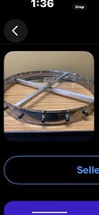 Carlisle 3820CH Stainless Steel 20 Clip 23″ Ceiling Hung Order Wheel