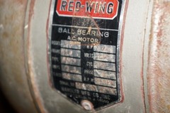 Red Wing Model 26 Dental Lab Grinder 1/4 HP 3450 RPM (Local Pickup)