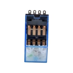 10pcs MY4NJ 12/24/110/220V Coil Power Relay DIN Rail Mounted 14Pin W/Base PYF14A