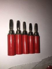 HH SMITH NO. 297-102 Red Pugs Brand New Pack Of 5