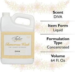 Tyler’s Diva Glam Wash Laundry Detergent, 64 Fl oz (Pack 64 Oz of 1)