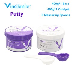 PERFIT Dental Putty Normal/Fast Set PVS VPS Impression Material Base 2 x 400g