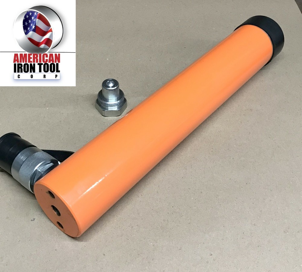 10 ton 14 inch stroke single acting cylinder with internal return spring HD