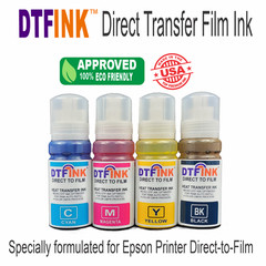 Epson Printer with DTF ink-Film-Powder Heat Transfer Print T-Shirt Marker Bundl;