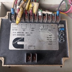 Cummins Control panel unit part 3044196 display ed211zfd2 used good tested ok