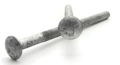 Carriage Bolt Hot Dipped Galvanized Bolts – 5/8″-11 x 9″ PT – Qty-25