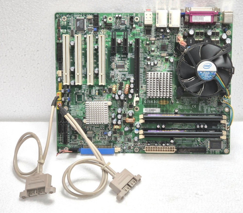Intel G7B630 Industrial Motherboard With Corsair CM2X512A-6400