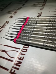 Lot of 10Hu-Friedy S204S9E2 EverEdge 2.0 #204S Double End Sickle Scaler #9Handle