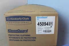 KleenGuard A60 Bloodborne Pathogen & Chemical Splash Protection Coveralls XLARGE