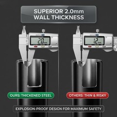 8.5 Inches-10.9 Inches Office Chair Cylinder Parts, 2,4in Stroke,Heavy Duty 1…