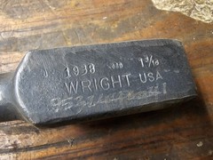 WRIGHT TOOL 1938 1-3/16″ OFFSET HAMMER WRENCH USA 🇺🇲 12 POINT KNOCKER 1-3/16