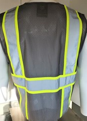 FX Two Tone High Visibility Reflective Gray Safety Vest