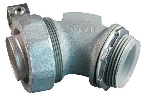 Appleton STB-45150L, Liquidtight Flexible Conduit Conn, 1-1/2″ 45D Insul, 1 PC