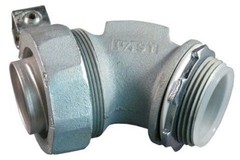 Appleton STB-45150L, Liquidtight Flexible Conduit Conn, 1-1/2″ 45D Insul, 1 PC