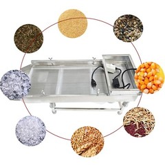 1.5mm Stainless Steel Linear Vibrating Screen Single Layer Sifter Shaker 110V