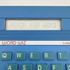 Franklin Computer Word Wiz WW-93 Handheld Electronic Dictionary Vintage