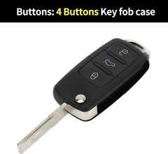 Replacement Keyless Entry Remote Fob Case for 2011-2016 VW Tiguan Golf Passat Je