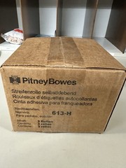 Pitney Bowes 613-H Postage Meter Adhesive Tape Box Of 3 NEW