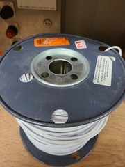Roll Of RW90-XLPE Wire 300 Meter 600v max white solid cu 313409