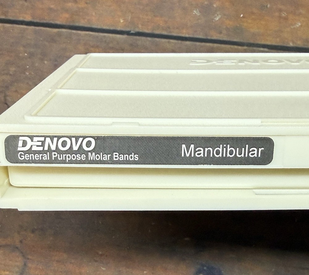 Denovo General Purpose Molar Bands Kit Mandibular Partial Dental Orthodontic