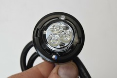 Genie 1278111GT Maxxima M20381BCL 1.7″ Blue Clear Lens Warning Light 12-24v DC