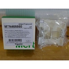Mtn466660 Frame Artec for Double RJ45 Socket, Aluminum