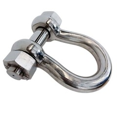Marine Stainless Steel T316 Mil Spec Bolt Pin Anchor Shackle