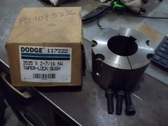 NIB DODGE 117222 3535 X 2-7/16 KW TAPER LOCK BUSHING 2-7/16″ (F6)