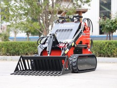 Rock Bucket attachment skid steer loader attachments for TYPHON STOMP skidsteer