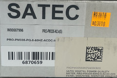 SATEC PRO-PM335-PQ-5-60HZ-ACDC-IOS Power Quality Meter | Class A | 16GB