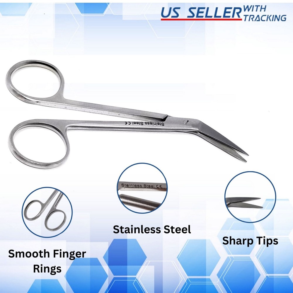 PREMIUM Iris Scissors 4.5″ Dental Veterinary Nursing Surgical Pro New Instrument