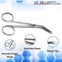 PREMIUM Iris Scissors 4.5″ Dental Veterinary Nursing Surgical Pro New Instrument