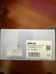 new electronic 1 channel pipette MPA-20