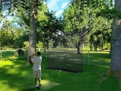 IUZEAI Golf Practice Net – Heavy Duty Nylon Netting, 10x10ft/10x15ft/10x20ft