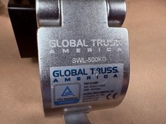 Lot of 4 – SWL-500KG Global Truss Heavy Duty Pro 2″ Clamp w/ Mounting Plate