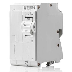 Leviton LB230-T 30A 2 Pole 120/240V Plug-On Standard Branch Circuit Breaker