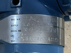 ROSEMOUNT 3051-CG5A02A1AH2B1DF PRESSURE TRANSMITTER 2000 psi